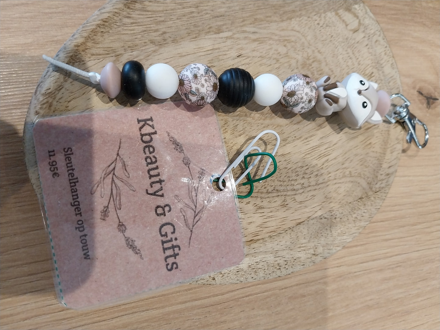 sleutelhanger op touw