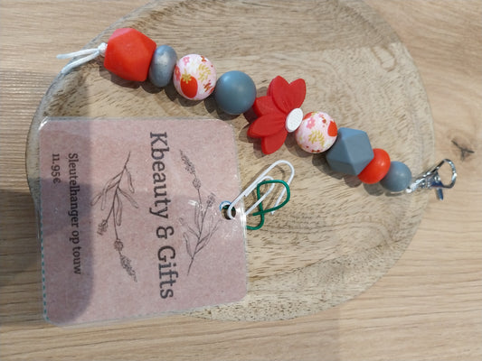 sleutelhanger op touw