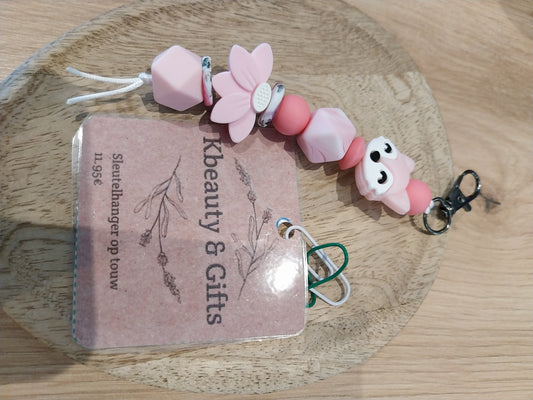 sleutelhanger op touw