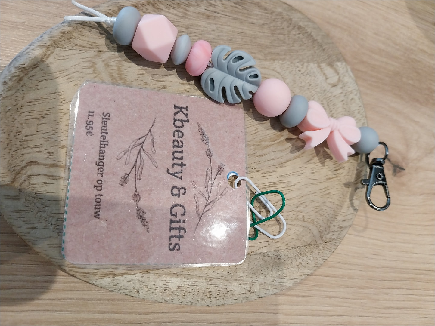 sleutelhanger op touw