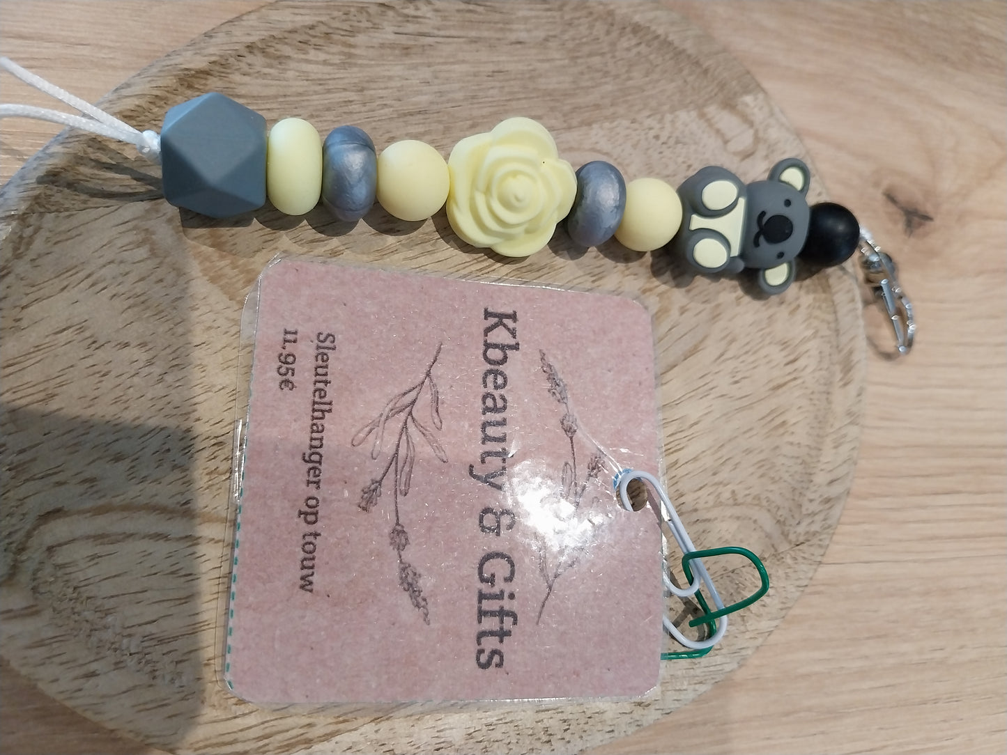 sleutelhanger op touw