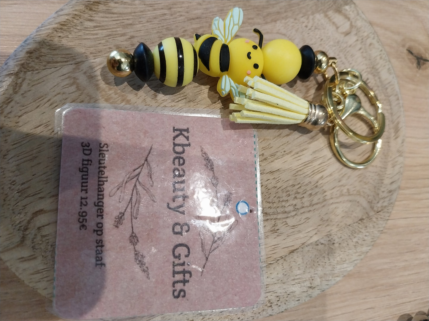 sleutelhanger op staaf