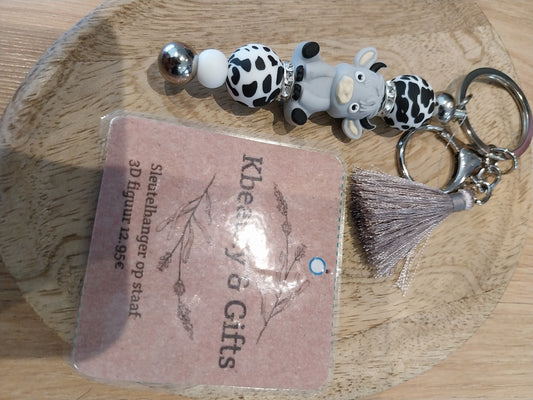 sleutelhanger op staaf