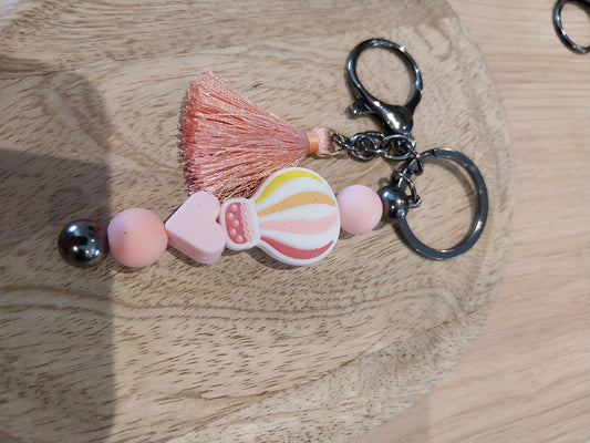sleutelhanger op staaf