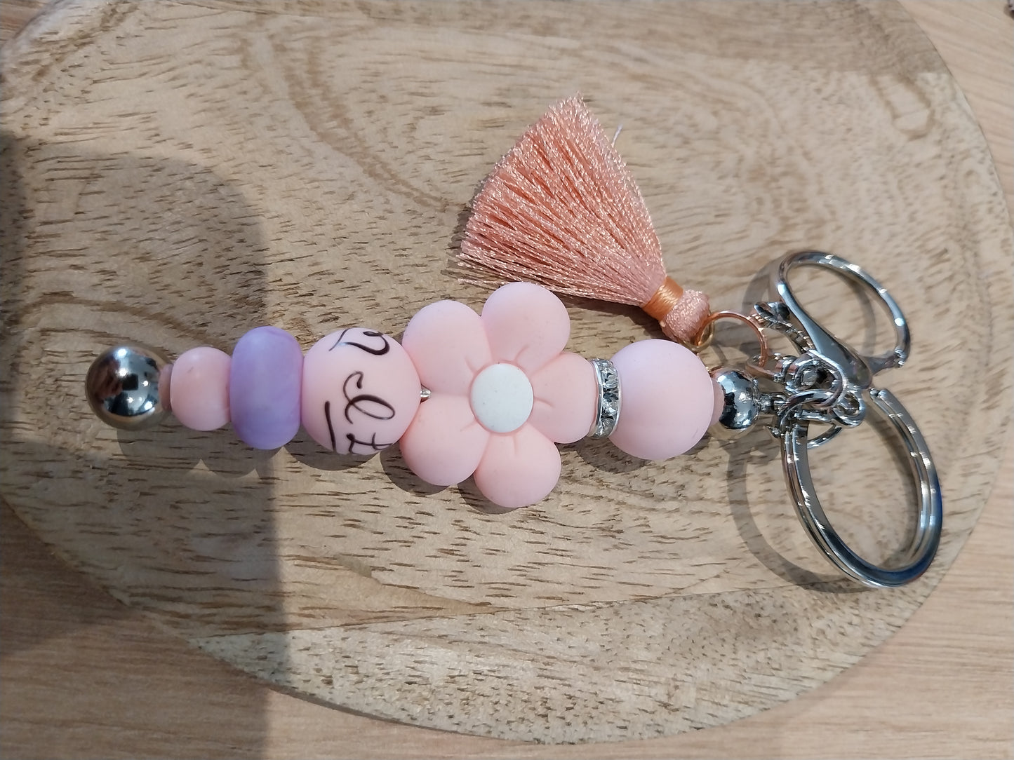 sleutelhanger op staaf