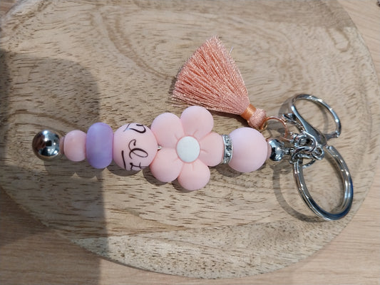 sleutelhanger op staaf